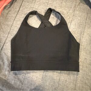 Unbranded Black Sports Bra. GUC. 2x Size.